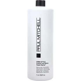 PAUL MITCHELL by Paul Mitchell FIRM STYLE FREEZE AND SHINE SUPER SPRAY MAXIMUM HOLD 33.8 OZ