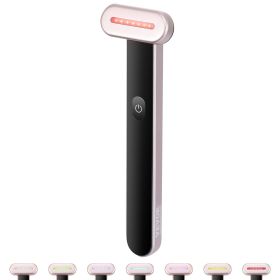 Red Light Therapy Wand for Face, 7-Color LED Facial Wand Red Light Therapy Device with Heatig Therapy| Microcurrent Vibrating Massage