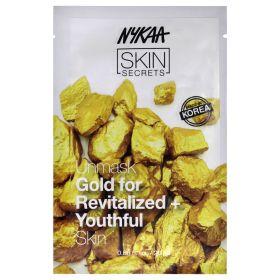 Skin Secrets Sheet Mask - Gold by Nykaa Naturals for Women - 1 Pc Mask