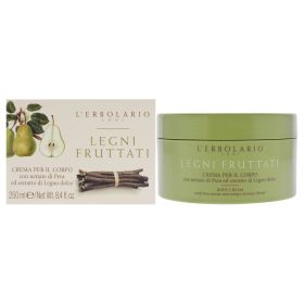 Body Cream - Pear Nectar and Sweet Woods by LErbolario for Unisex - 8.4 oz Body Cream