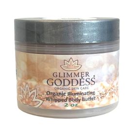 Rose Gold Subtle Level 1 Organic Shimmer Body Butters Travel Size 2 oz Nourishing Hydrating Natural Glow Vegan Cruelty Free Paraben Free All Natural I