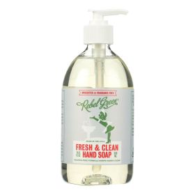 Rebel Green Hand Soap - Unscented - Case Of 4 - 16.9 Fl Oz