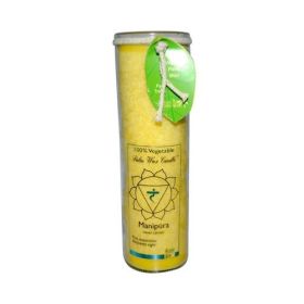 Aloha Bay - Unscented Chakra Jar Protection Manipura Yellow - 1 Candle