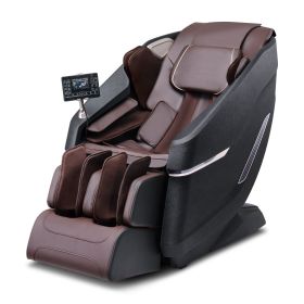 Massage Chair with Flexible SL-Track, Full Body Zero Gravity Recliner, 10-18 Auto Modes, 3D Shiatsu, Heating, Bluetooth Speaker, Airbag