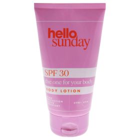 The One For Your Body Lotion SPF 30 by Hello Sunday for Unisex - 6 oz Body Lotion