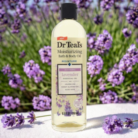 Dr Teal's Bath Oil Sooth & Sleep with Lavender by Dr Teal's Pure Epsom Salt Body Oil Sooth & Sleep with Lavender